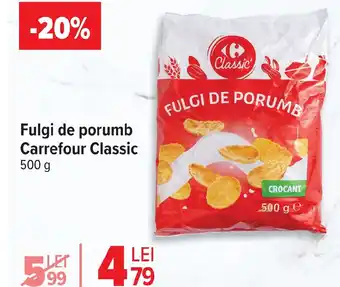 Fulgi de porumb Carrefour Classic