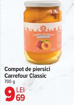 Carrefour Compot de piersici Carrefour Classic Ofertă