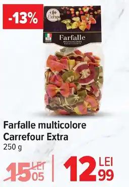 Carrefour Farfalle multicolore Carrefour Extra Ofertă