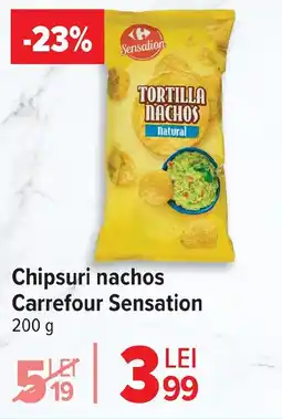 Carrefour Chipsuri nachos Carrefour Sensation Ofertă