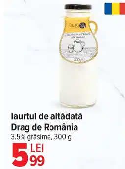 Carrefour laurtul de altădată Drag de România 3.5% grăsime Ofertă