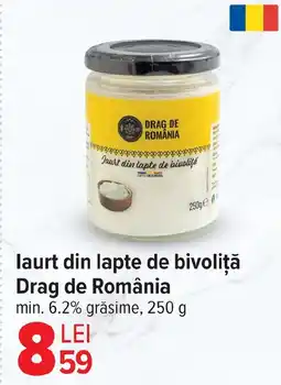Carrefour laurt din lapte de bivoliţă Drag de România Ofertă