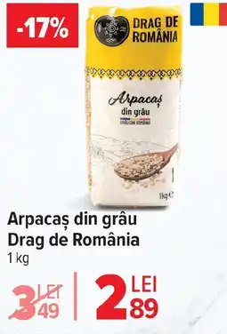 Carrefour Arpacaş din grâu Drag de România Ofertă