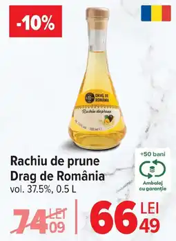 Carrefour Rachiu de prune Drag de România Ofertă