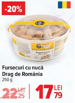 Carrefour Fursecuri cu nucă Drag de România Ofertă