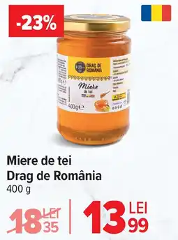 Carrefour Miere de tei Drag de România Ofertă