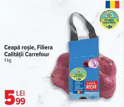 Carrefour Ceapă roşie, Filiera Calității Carrefour Ofertă
