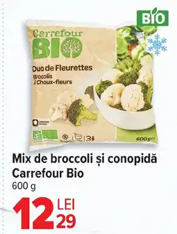 Carrefour Mix de broccoli şi conopidă Carrefour Bio Ofertă