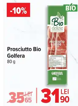 Carrefour Prosciutto Bio Golfera Ofertă