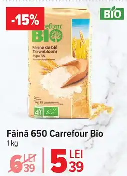Carrefour Făină 650 Carrefour Bio Ofertă