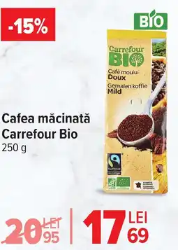Carrefour Cafea măcinată Carrefour Bio Ofertă