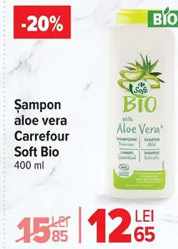Carrefour Șampon aloe vera Carrefour Soft Bio Ofertă