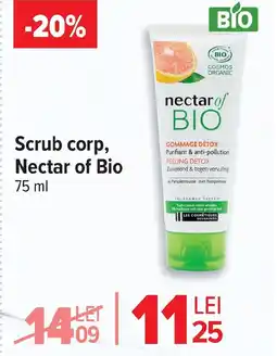Carrefour Scrub corp, Nectar of Bio Ofertă