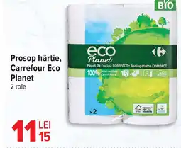Carrefour Prosop hârtie, Carrefour Eco Planet Ofertă