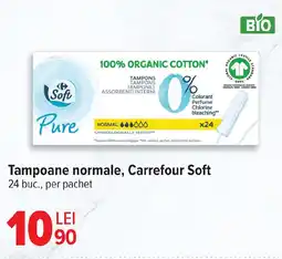 Carrefour Tampoane normale, Carrefour Soft Ofertă