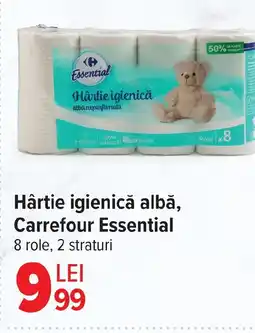 Carrefour Hârtie igienică albă, Carrefour Essential Ofertă
