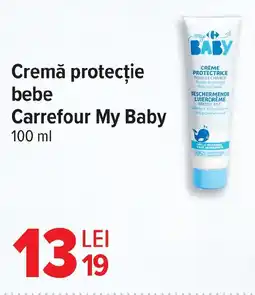 Carrefour Cremă protecţie bebe Carrefour My Baby Ofertă