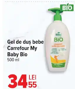 Carrefour Gel de duş bebe Carrefour My Baby Bio Ofertă