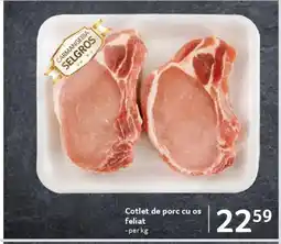 Selgros Cotlet de porc cu os feliat Ofertă