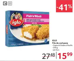 Selgros IGLO File de cod pane Ofertă