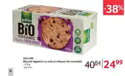 Selgros GULLON Biscuiți digestivi cu ovăz şi chipsuri de ciocolată Ofertă