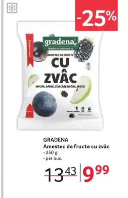 Selgros GRADENA Amestec de fructe cu zvâc Ofertă