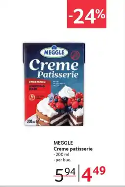 Selgros MEGGLE Creme patisserie Ofertă