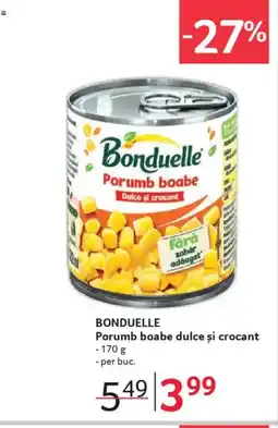 Selgros BONDUELLE Porumb boabe dulce și crocant Ofertă
