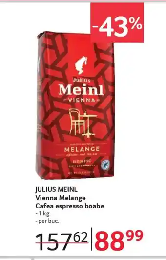 JULIUS MEINL Vienna Melange Cafea espresso boabe