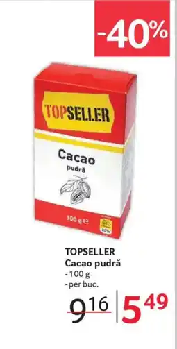 Selgros TOPSELLER Cacao pudră Ofertă
