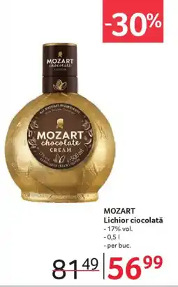Selgros MOZART Lichior ciocolată Ofertă