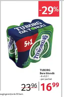 Selgros TUBORG Bere blondă Ofertă
