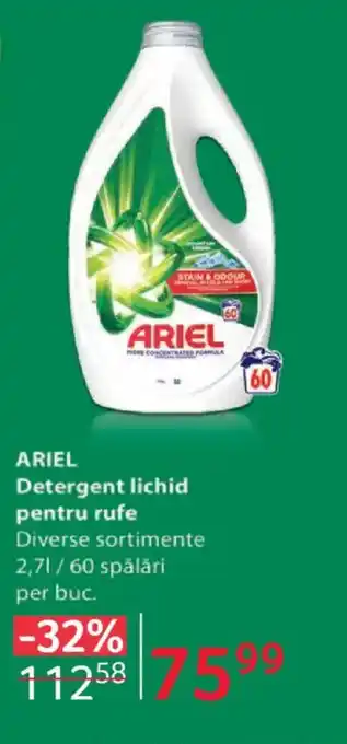ARIEL Detergent lichid pentru rufe