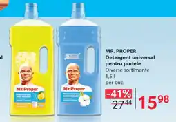 Selgros MR. PROPER Detergent universal pentru podele Ofertă
