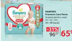 Selgros PAMPERS Premium Care Pants Ofertă