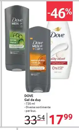 Selgros DOVE Gel de duş Ofertă