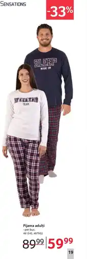 Selgros Pijama adulți Ofertă