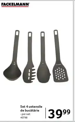 Selgros Set 4 ustensile de bucătărie Ofertă