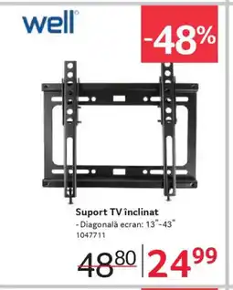 Selgros Suport TV înclinat Ofertă