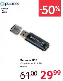 Selgros Memorie USB Ofertă