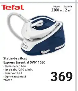 Selgros Staţie de călcat Express Essential SV6116E0 Ofertă