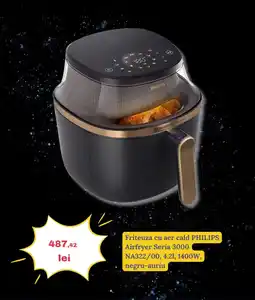 Media Galaxy Friteuza cu aer cald PHILIPS Airfryer Seria 3000 Ofertă