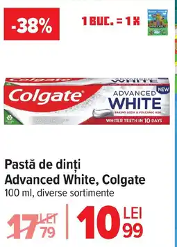 Carrefour Market Pastă de dinți Advanced White, Colgate Ofertă