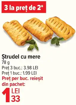 Carrefour Market Strudel cu mere Ofertă