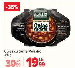 Carrefour Market Gulaş cu carne Maestro Ofertă
