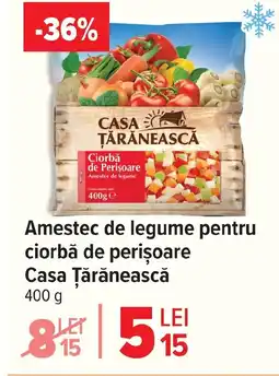 Carrefour Market Amestec de legume pentru ciorbă de perișoare Casa Țărănească Ofertă