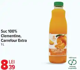 Carrefour Market Suc 100% Clementine, Carrefour Extra Ofertă