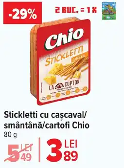 Carrefour Market Stickletti cu caşcaval/ smântână/cartofi Chio Ofertă