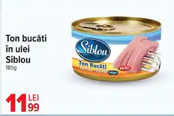 Carrefour Market Ton bucăti în ulei Siblou Ofertă