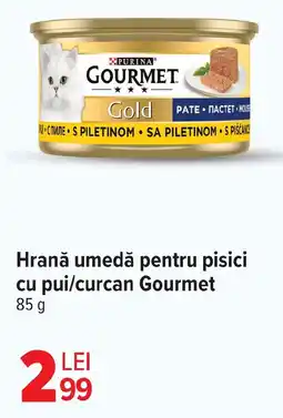 Carrefour Market Hrană umedă pentru pisici cu pui/curcan Gourmet Ofertă